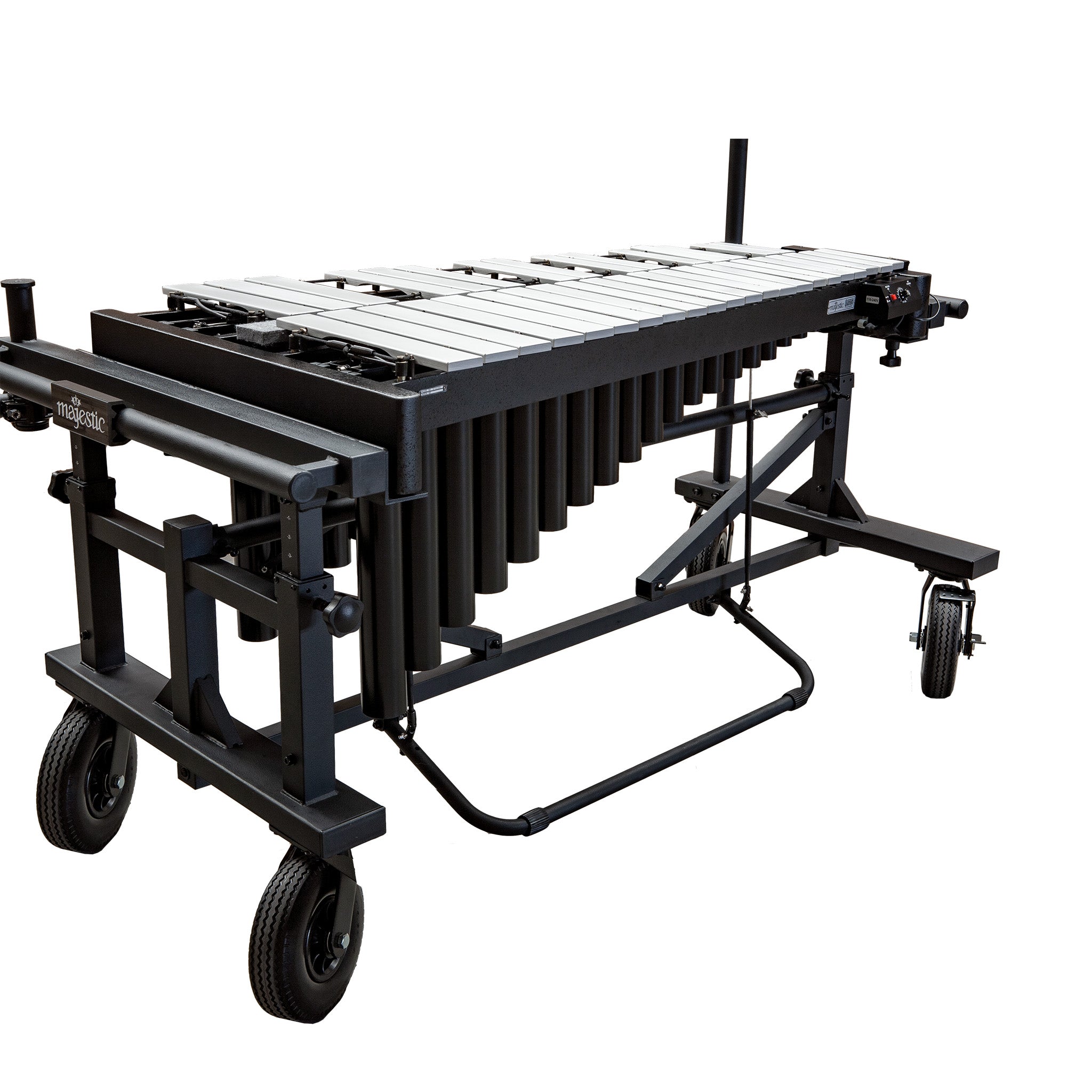 Majestic Quantum 3 octave field frame vibraphone - Silver