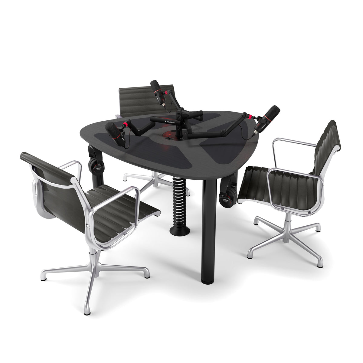 AKA Design ProVoice V3 podcasting studio desk – Graphite