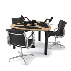 AKA Design ProVoice V3 podcasting studio desk – Oak