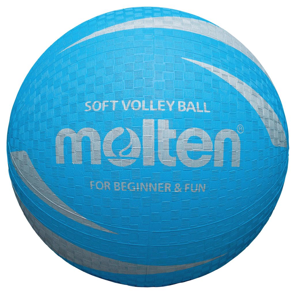 MOLTEN SOFT TOUCH VOLLEYBALL BLUE, SIZE 5