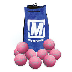 MOLTEN SOFT TOUCH VOLLEYBALL PINK, BAG OF 10