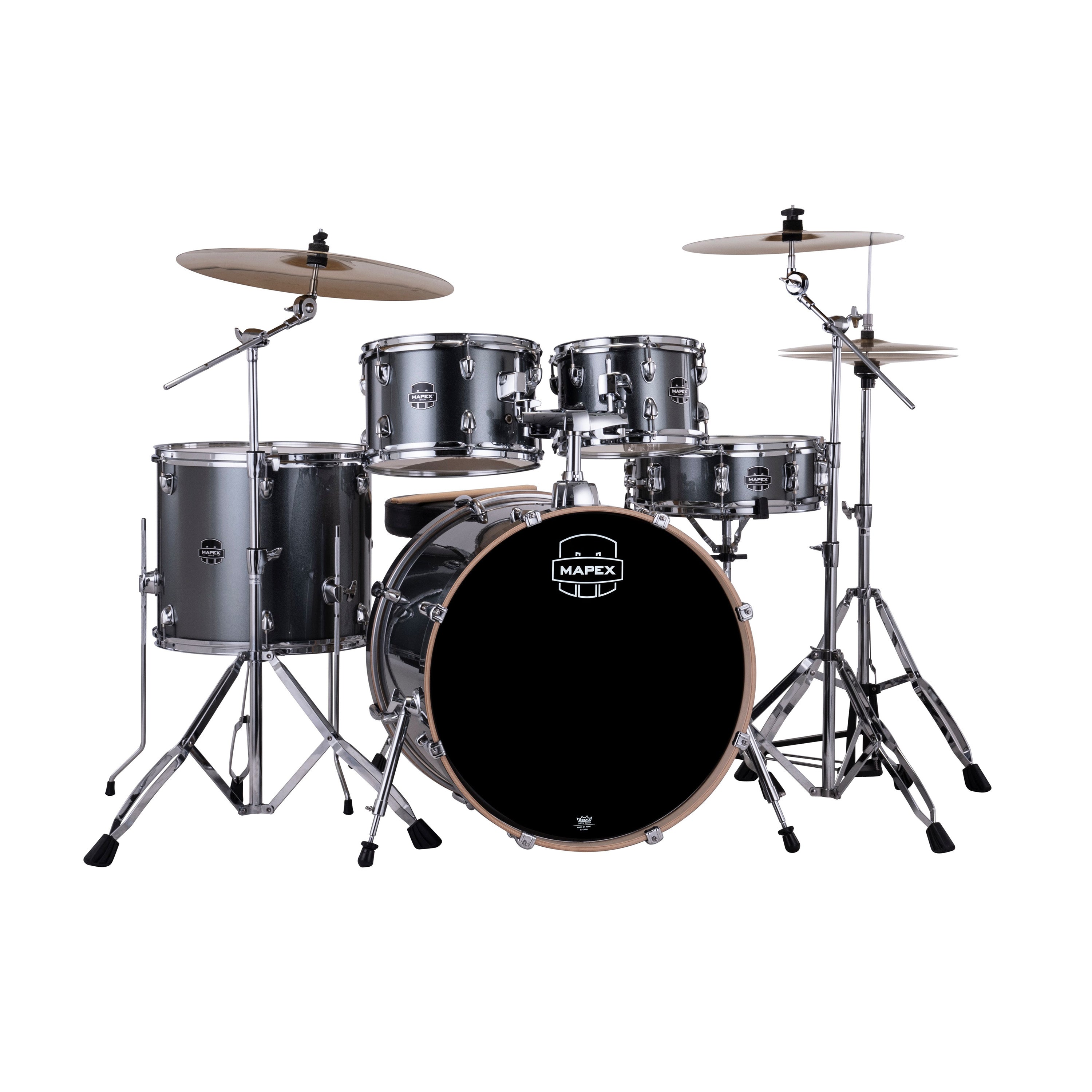 Mapex Venus 22" rock 5-piece drum kit – Steel Blue Metallic