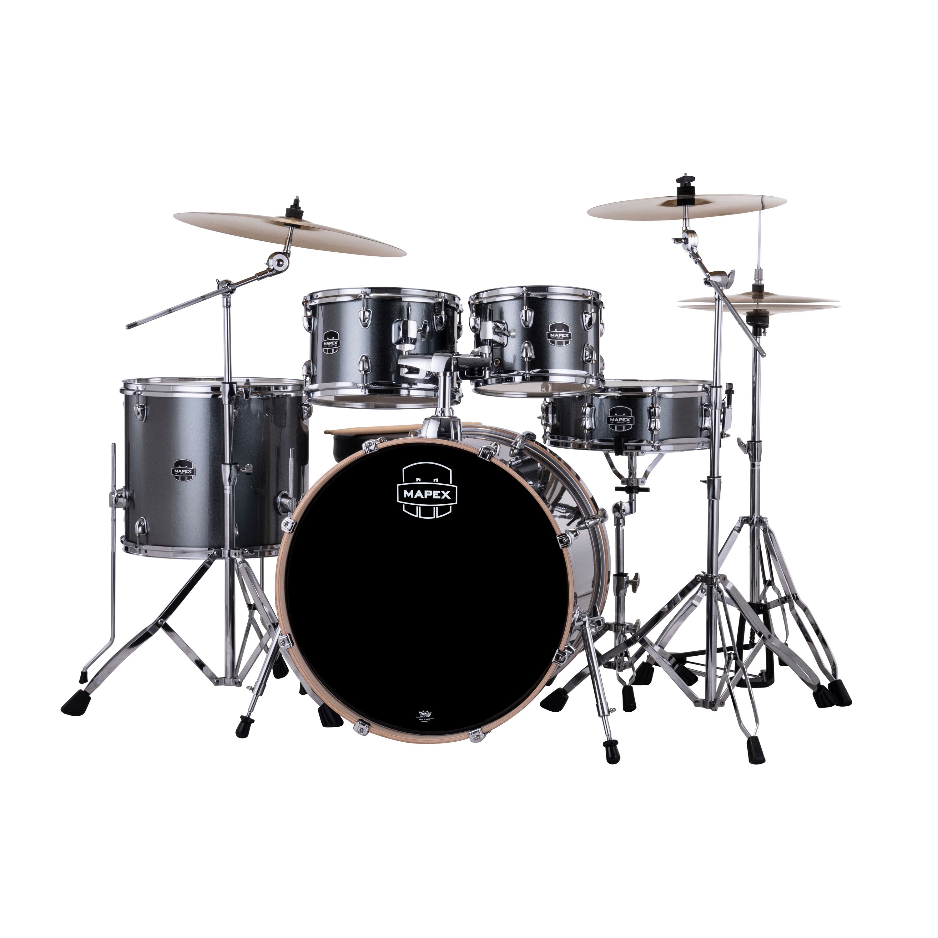 Mapex Venus 22" rock 5-piece drum kit – Steel Blue Metallic
