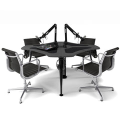 AKA Design ProVoice V4 podcasting studio desk – Graphite