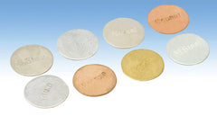 Metal Discs - Set of 8 Pairs 25mm dia