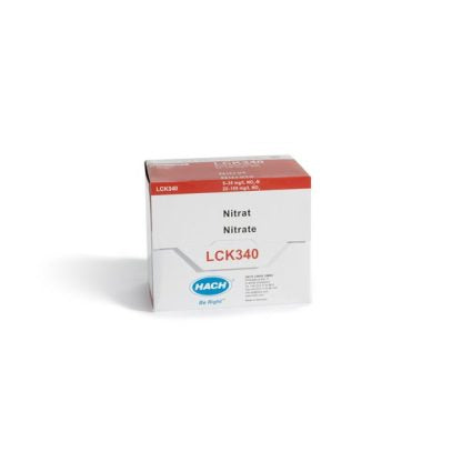 Hach LCK340 Nitrate Cuvette Test 5-35mg/L - 25 tests