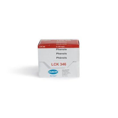 Hach LCK346 Phenols Cuvette Test 5-150mg/L - 24 tests