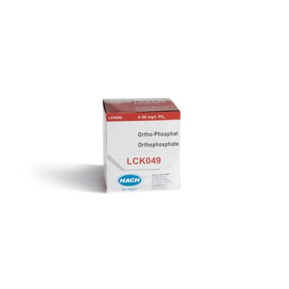 Hach LCK049 Orthophosphate Cuvette Test 1.6-30mg/L - 25 tests