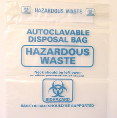 Bag, Autoclave, H/Temp, PP Printed, 413x632mm (Pack 200)