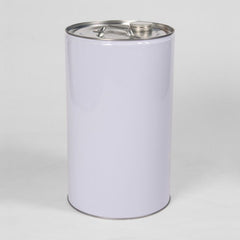 Drums, Metal, Tight Head UN Approved, White 25Ltr (Each)