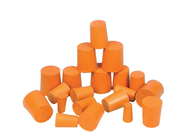 Rubber Stopper Solid (Mixed Bag of 50)