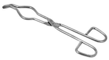 Tongs, Crucible, Stainless Steel, Bowed - 200mm (Pack of 10)