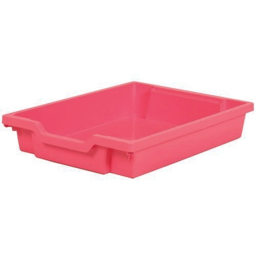 Gratnells Standard Shallow F1 Tray - Fuchsia Pink