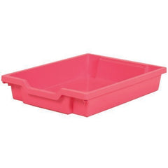 Gratnells Standard Shallow F1 Tray - Fuchsia Pink