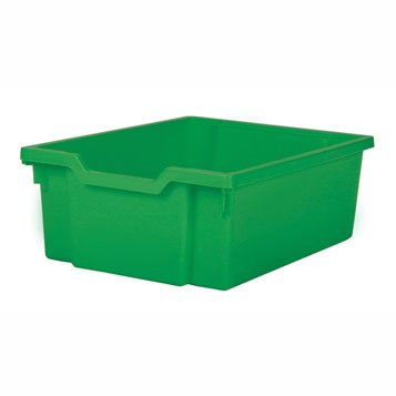Gratnells Standard Deep F2 Tray - Grass Green