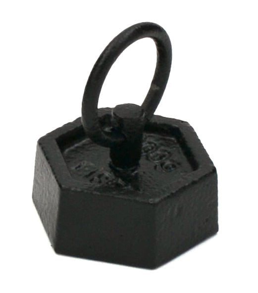 Mass, Hexagonal Iron with Ring, 100g (Each)