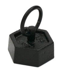 Mass, Hexagonal Iron with Ring, 100g (Each)