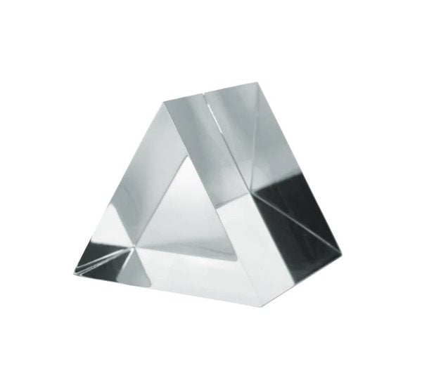 Acrylic Equilateral Prism, 50mm Depth, 50mm Sides