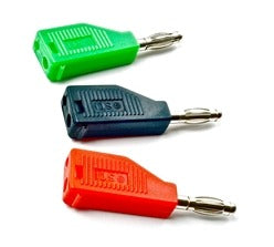 Plugs, Stackable, 4mm, Yellow 10/PK