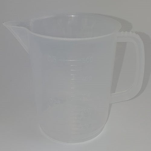Measuring Jug, Polypropylene, 500ml (Pack of 12)