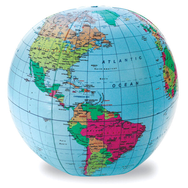 Inflatable Globe, 30cm (Each)