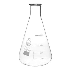 LabValue Conical Flask with Narrow Neck, 1000 ml (Pack of 6)