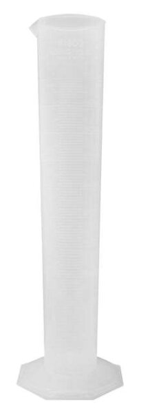Cylinder Measuring Graduated-Hexagonal, cap. 1000ml, Polypropylene (Pack of 5)