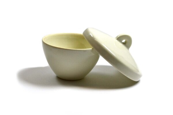 Crucible 30ml., Porcelain, Squat (Pack of 10)