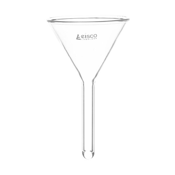 Funnel Filter 55mm, Borosilicate glass, plain at 60° angle (Pack of 10)