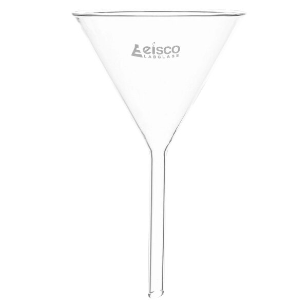 Funnel Filter 90mm, Borosilicate glass, plain at 60° angle (Pack of 10)