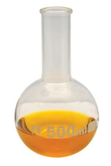 Borosilicate Glass Round Bottom Flask Narrow Neck - 500mL x 6pcs