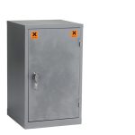 1-Door COSHH Cabinet, 1 Shelf (50mm Sump) - 76x46x46cm (HWD)