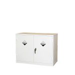 2-Door Acid Cabinet, 2 Shelves (150mm Sump) - 152x92x46cm (HWD)
