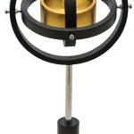 Premium Gyroscope, Fitted on High Quality Metal Stand with String