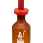 Dropping Bottle - Amber Borosilicate Glass, 60ml, Pack of 6