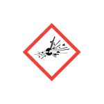 GHS & CLP Labels - Explosive, 20mmx20mm (250/pack)