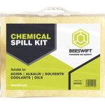 Chemical Spill Kit, 20litres Clear