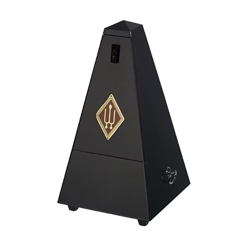 Wittner traditional wooden metronome, without bell - Black gloss