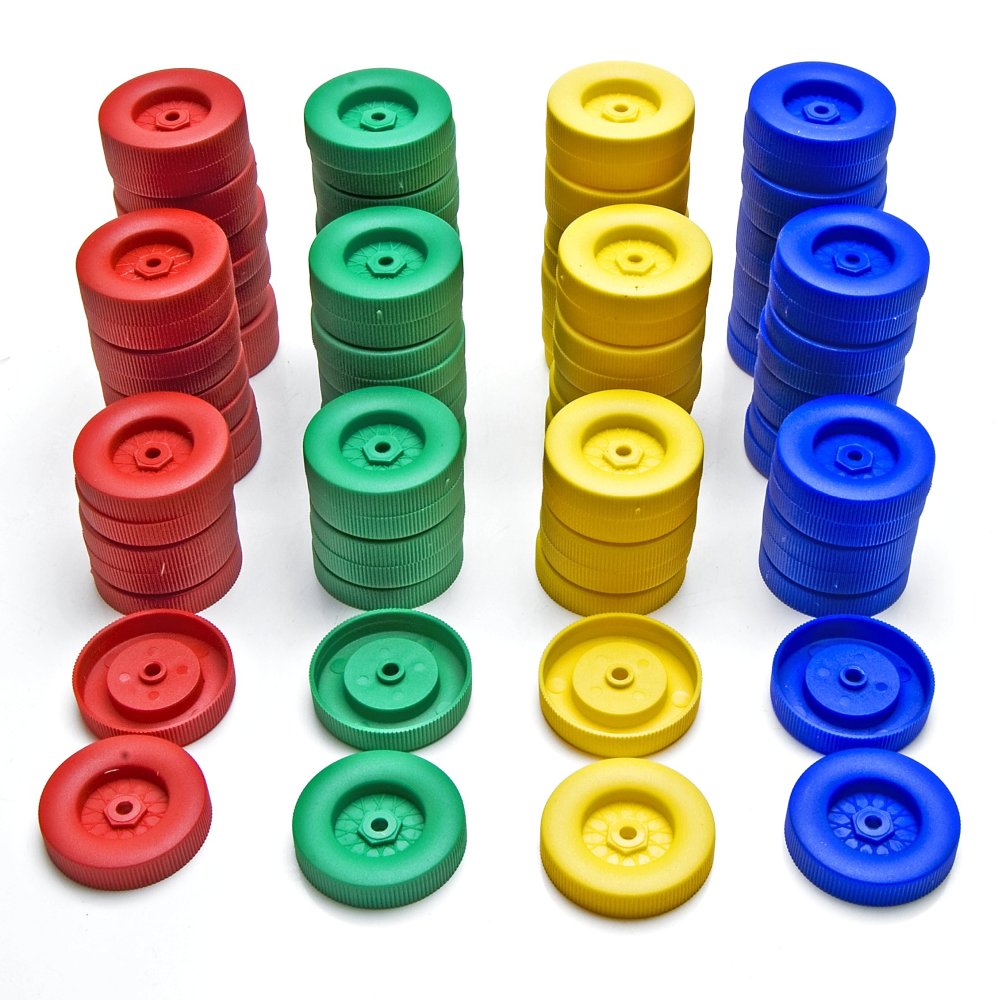 Plastic Wheels 40mm Pack of 100