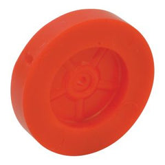 Red 39mm Polythene Wheels Pack Of 100