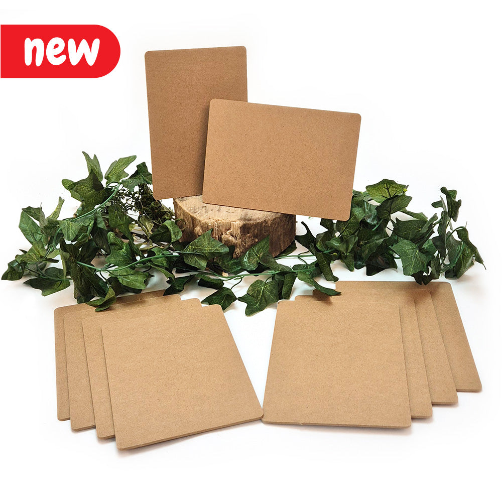 Wooden A5 Boards , Pack of 10