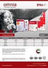 COPY PAPER 80 GSM IPM OMNIA, A3 BOX-5