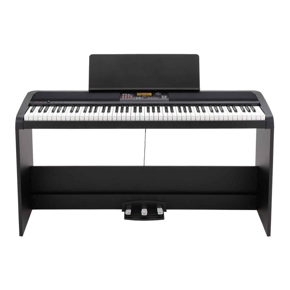 Korg XE20 digital ensemble piano - Black (including stand and pedal unit)