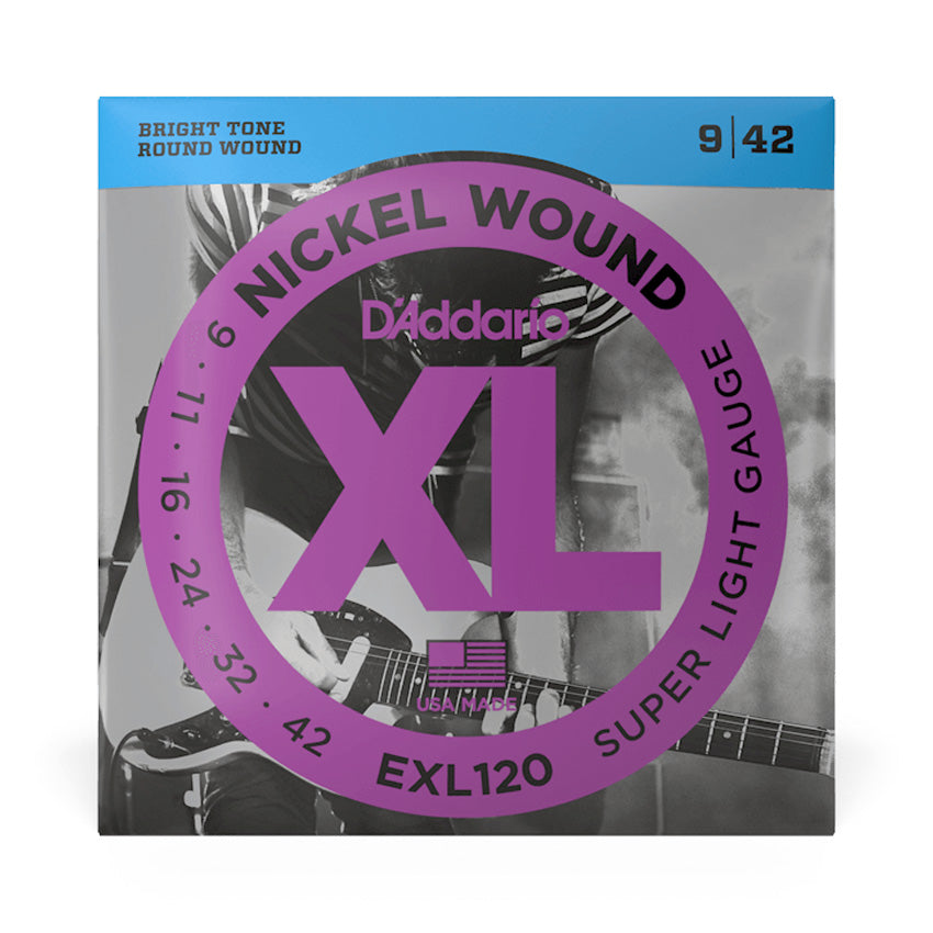 D\'Addario XL electric guitar strings - Super light (09-42)