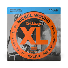D\'Addario XL electric guitar strings - Regular light (10-46)