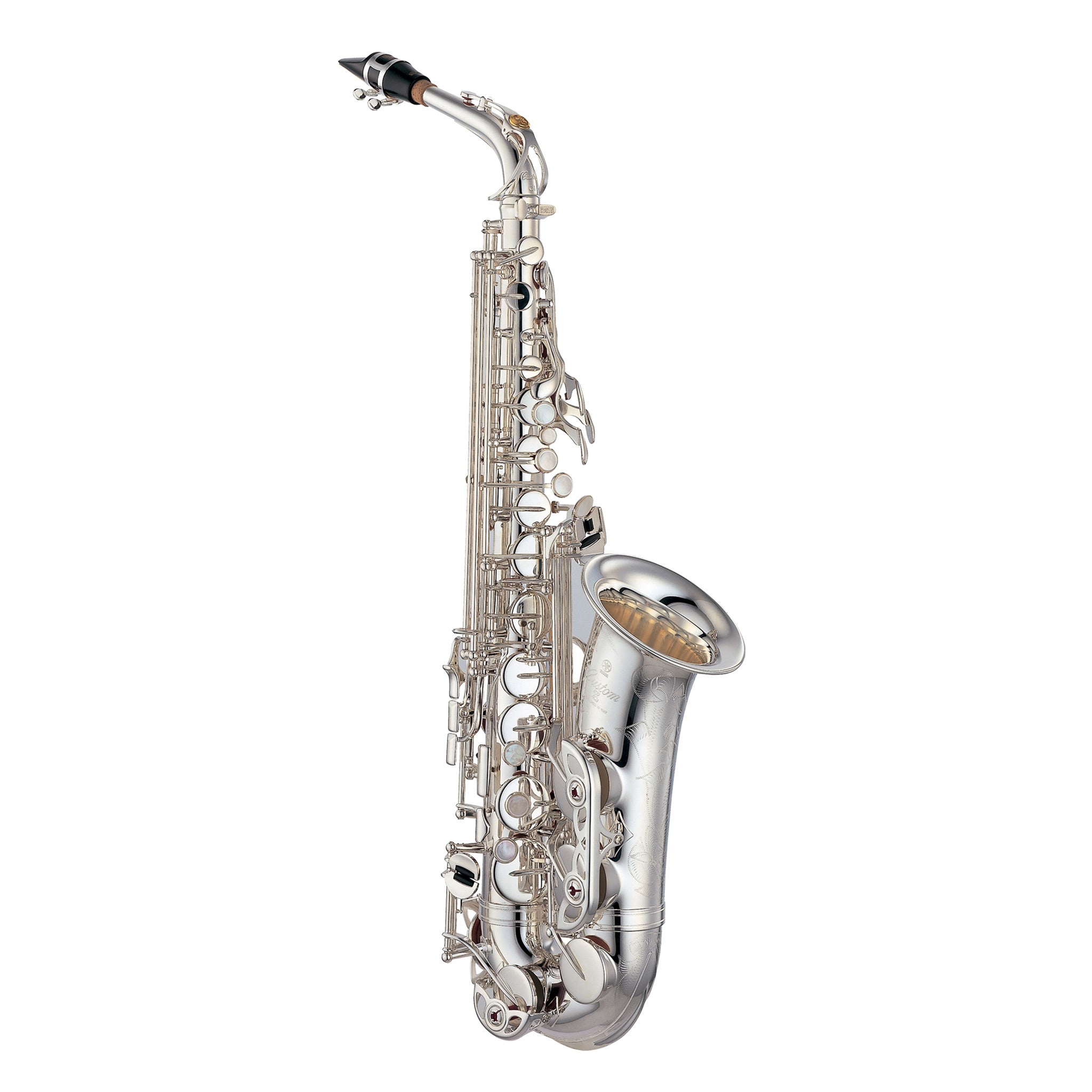Yamaha YAS82Z professional Eb alto saxophone outfit - Silver plated