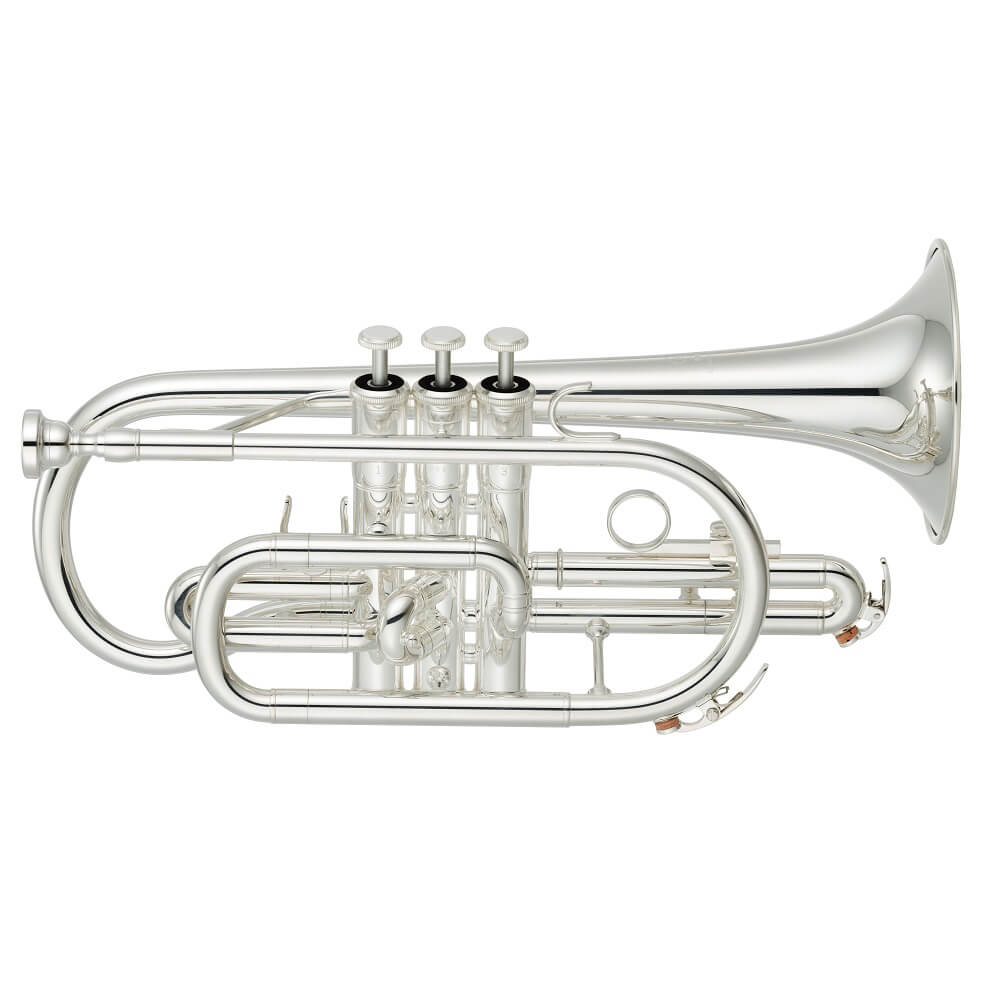 Yamaha YCR2330III student Bb cornet outfit - Silver plate