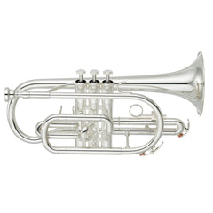 Yamaha YCR2330III student Bb cornet outfit - Silver plate