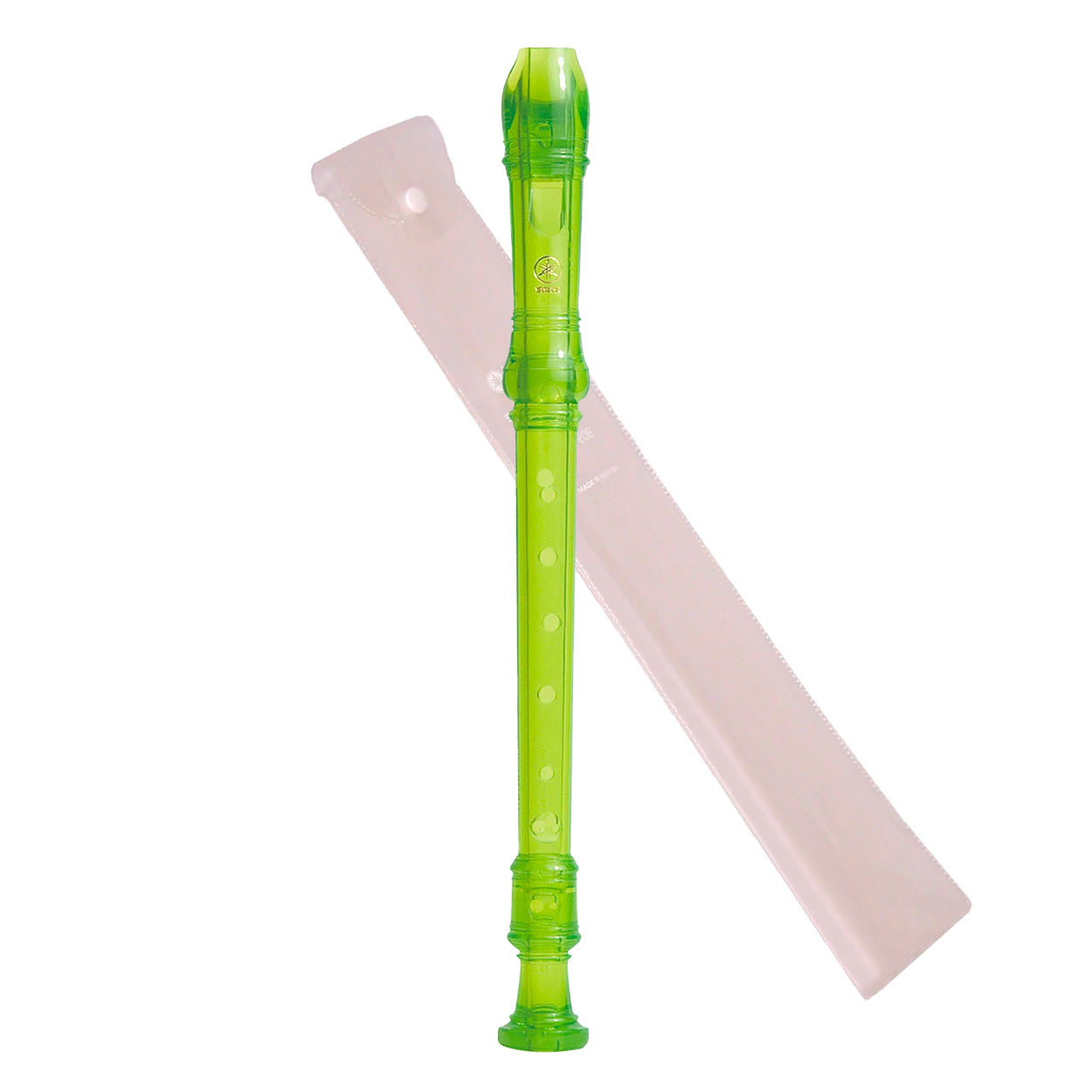 Yamaha YRS20B descant recorder - Transparent green