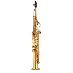 Yamaha YSS475II intermediate Bb straight soprano saxophone outfit